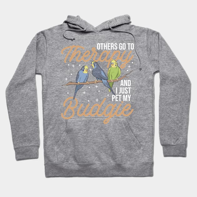 Parrot Bird Budgie Hoodie by Toeffishirts